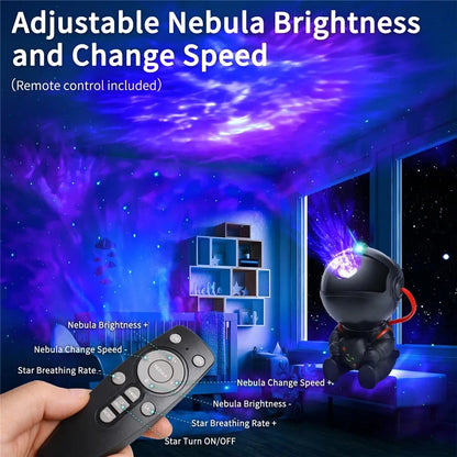 Starry Sky Galaxy Light – Space-Themed Night Projector